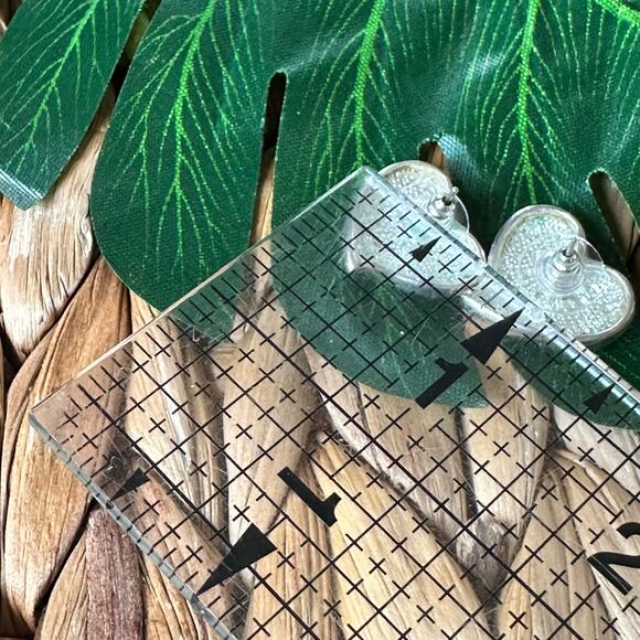 BOGO FREE MOSIAC HEART ENAMLE EARRINGS STUDS - Picture 5 of 5